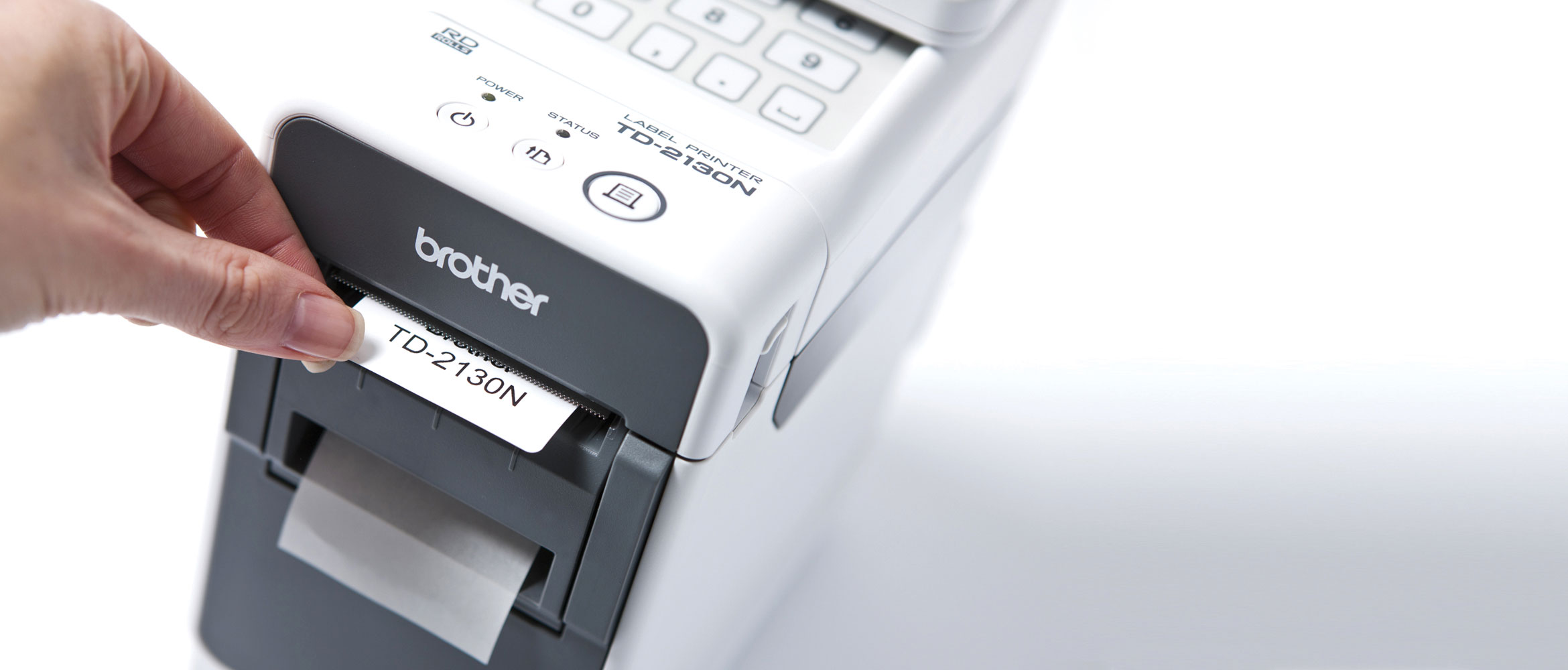 Electrician using Brother application to print labelling