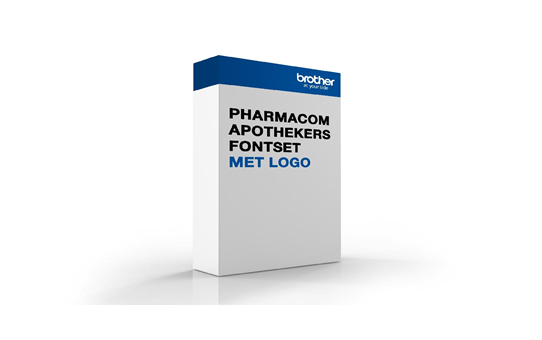 Pharmacom apothekers fontset en logo
