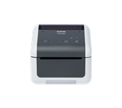 Brother TD-4410D desktop label printer front shot
