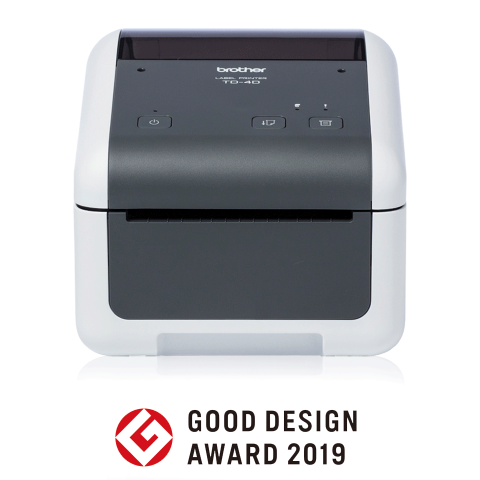 Brother TD4410D etikettskriver med Good Design Award 2019