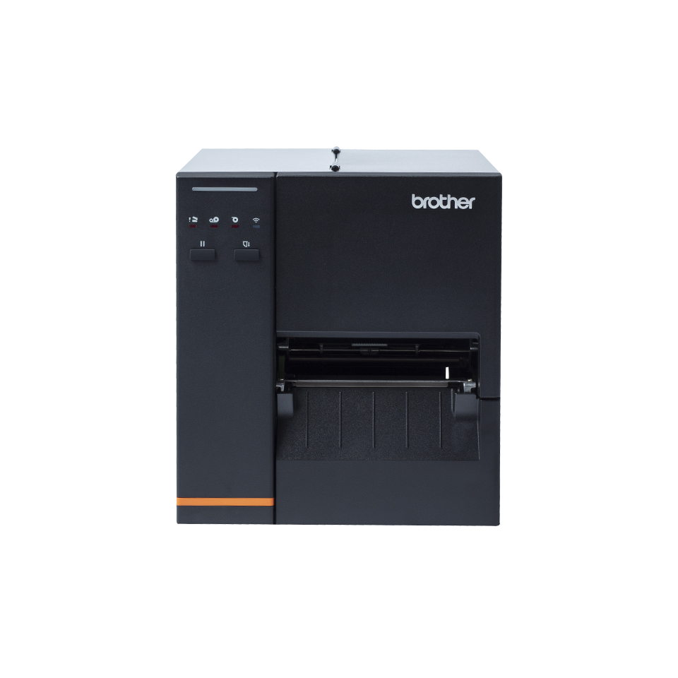 Brother TJ4005DN industrial label printer transparent background - front