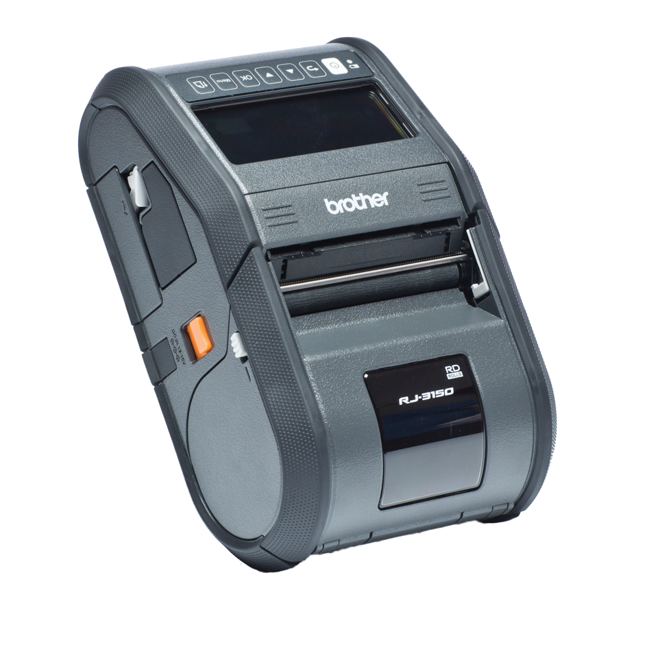 都内で センターバレー 新品 Brother RuggedJet RJ-3150 Direct Thermal Printer  Monochrome Handheld Label Receipt Print