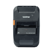 Brother RJ3250WBL robust mobil etikettskriver og kvitteringsskriver front
