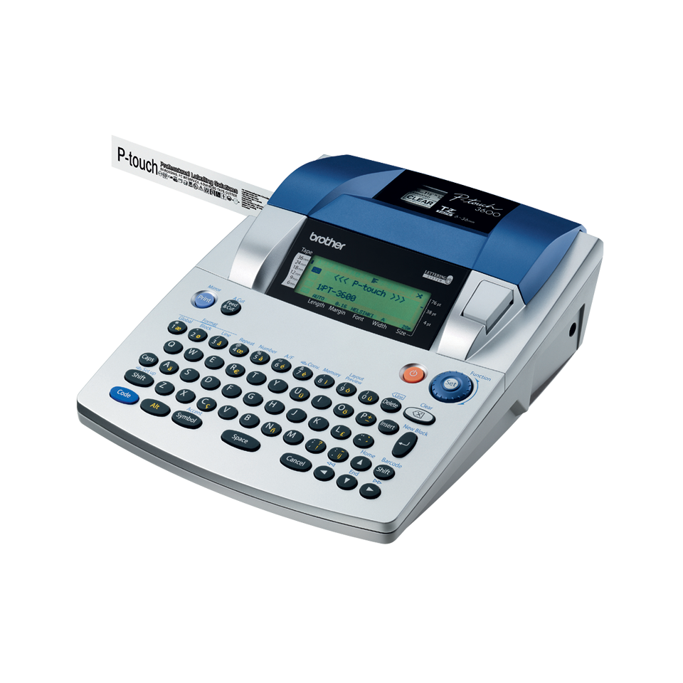 Lydig roman essens PT-3600 Professional High-Volume Label Printer | Brother UK