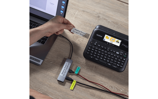 PT-D610BTVP Professionele P-touch labelprinter met USB en Bluetooth 4
