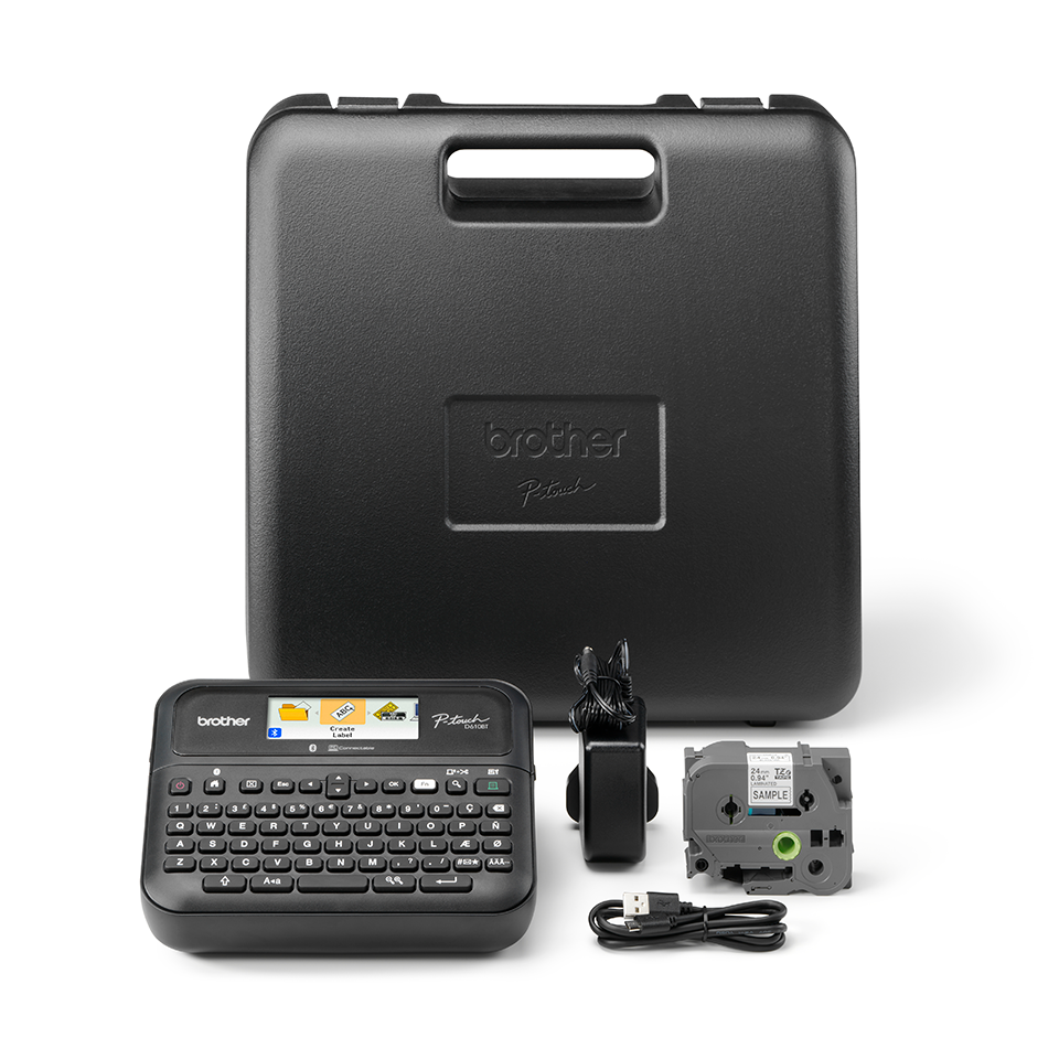 PT-D610BTVP Professionele P-touch labelprinter met USB en Bluetooth 11