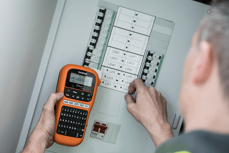 electricians label printer
