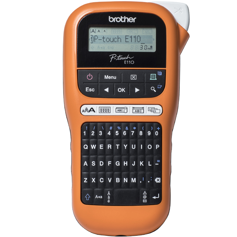 Brother P-touch PT-E110VP етикетен принтер за електротехници