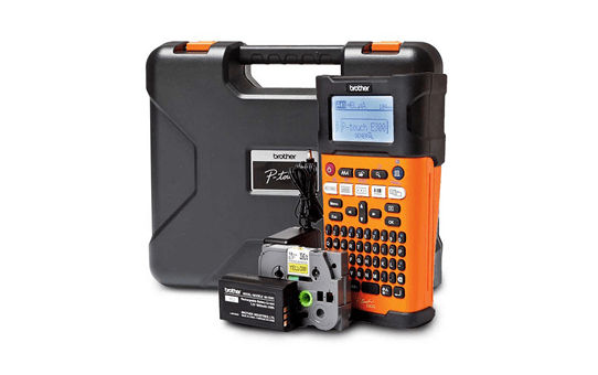 PT-E300VP | P-touch tape labelprinter | Gelamineerde labels 18 mm 3