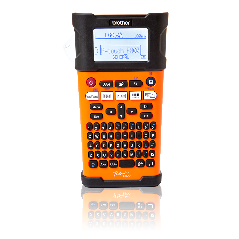 Merkemaskin Brother PTE300VP front
