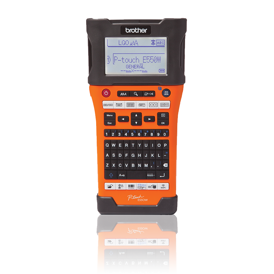 PT-E550WNIVP network infrastructure label printer kit