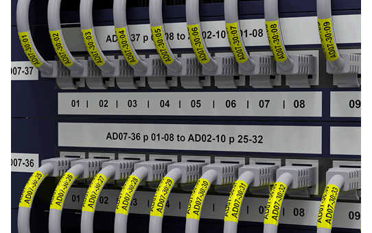 PT-E550WNIVP märknings-kit för nätverksinstallatörer 3