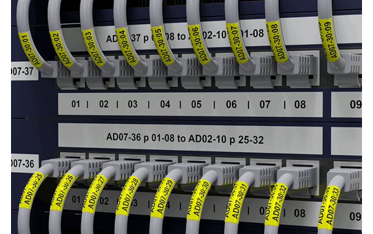 Komplet za identifikacijo omrežne infrastrukture s tiskalnikom nalepk PT-E550WNIVP 3