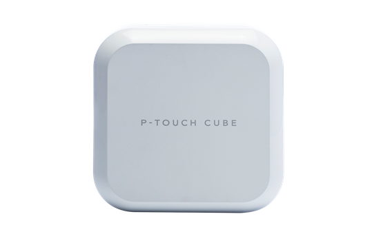 P-touch CUBE Plus PT-P710BTH Rechargeable Label Printer with Bluetooth (White)
