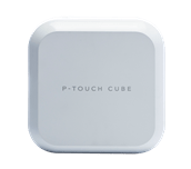 P-touch CUBE Plus - PT-P710BTH - hvid labelprinter set forfra