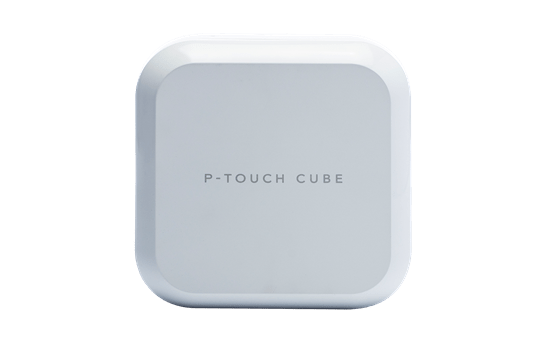 PT-P710BTH CUBE Plus oplaadbare labelprinter met Bluetooth (wit)