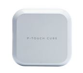 Brother P-touch CUBE Plus PT-P710BTH uzlādējams uzlīmju printris ar Bluetooth (balts)
