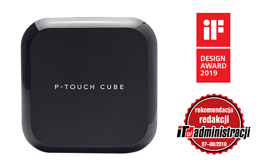 PT-P710BT P-touch CUBE Plus - Drukarka etykiet z możliwością ponownego ładowania oraz Bluetooth 4