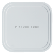 P-touch CUBE Pro (P910BT) címkenyomtató szemből fotózva