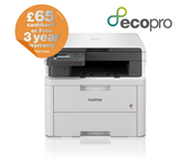 DCP-L3520CDWE Colourful and Connected LED 3-in-1 Printer with 6 months free EcoPro toner subscription