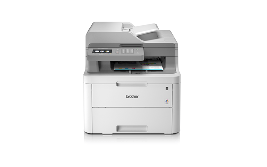 DCP-L3550CDW 3-in-1 wireless colour LED printer with touchscreen display