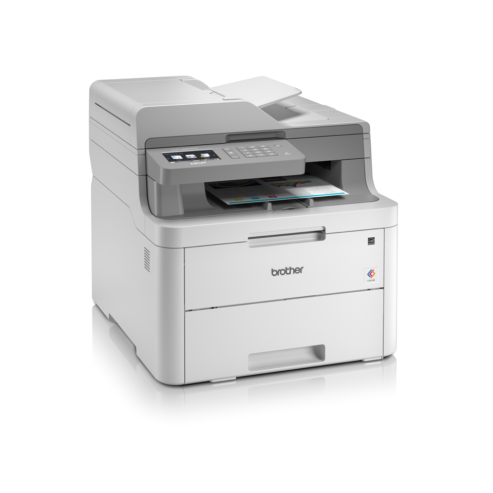 DCP-L3550CDW 3-in-1 wireless colour LED printer with touchscreen display