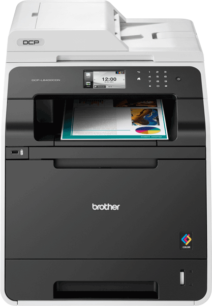 DCP-L8400CDN Colour Laser All-in-One + Duplex, Network