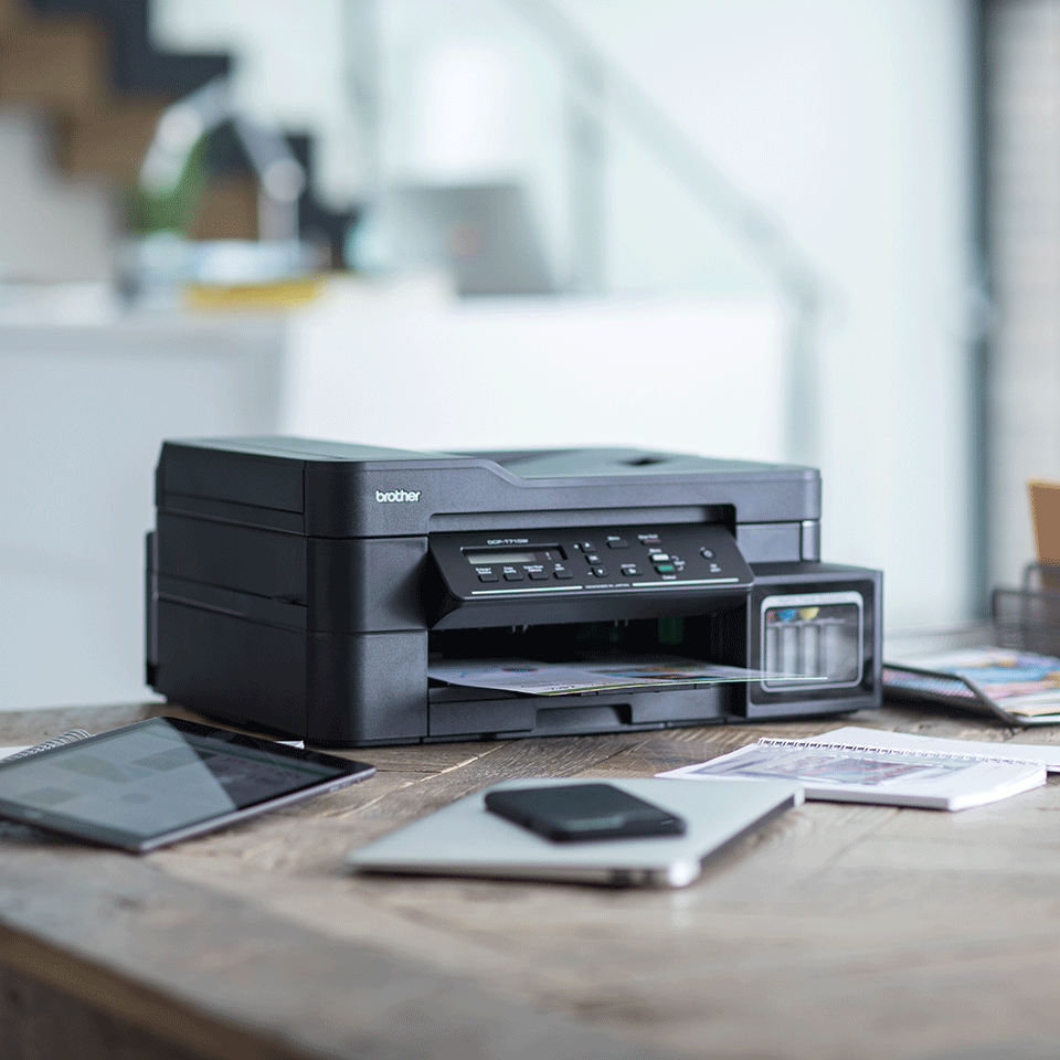 DCP-T710W InkBenefit Plus barevná multifunkční bezdrátová inkoustová tiskárna Brother 4