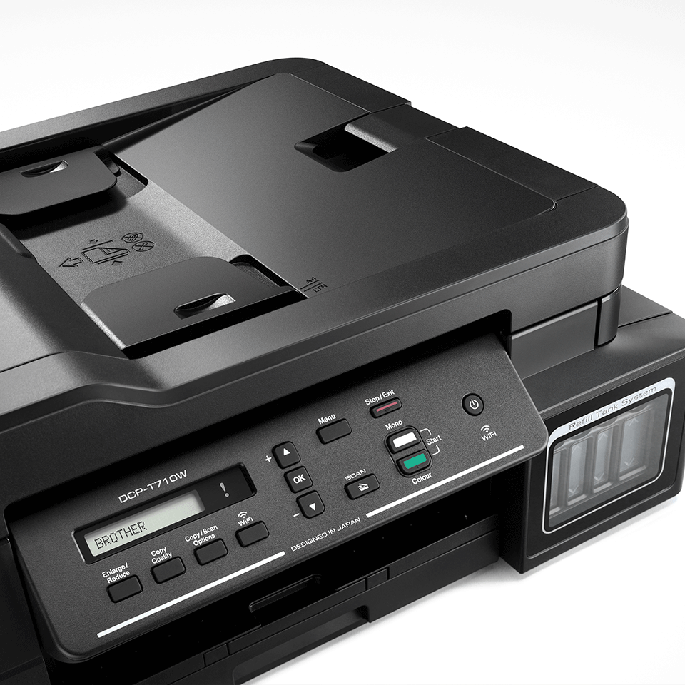 DCP-T710W InkBenefit Plus barevná multifunkční bezdrátová inkoustová tiskárna Brother 5