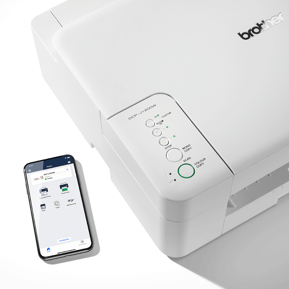 DCP-J1200W - Imprimante à jet d'encre A4 gestion mobile 4