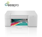 DCP-J1200WE Compact 3-in-1 mobile managed colour inkjet printer, with a 4 month free EcoPro subscription trial