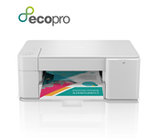 DCP-J1200WE Compacte all-in-one kleureninkjetprinter met volledig mobiele bediening inclusief 4 maanden gratis EcoPro printabonnement