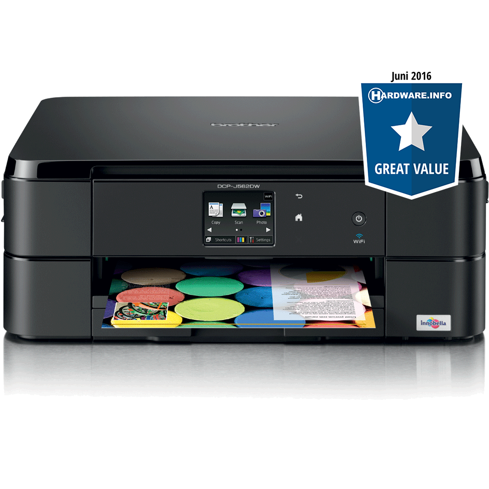 DCP-J562DW | Draadloze all-in-one 