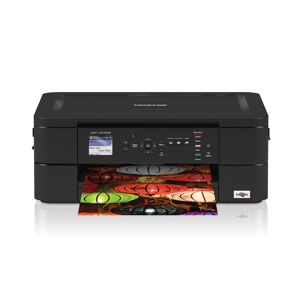 foragte plyndringer Outlaw DCP-J572DW | 3-in-1 Colour Inkjet Printer | Brother