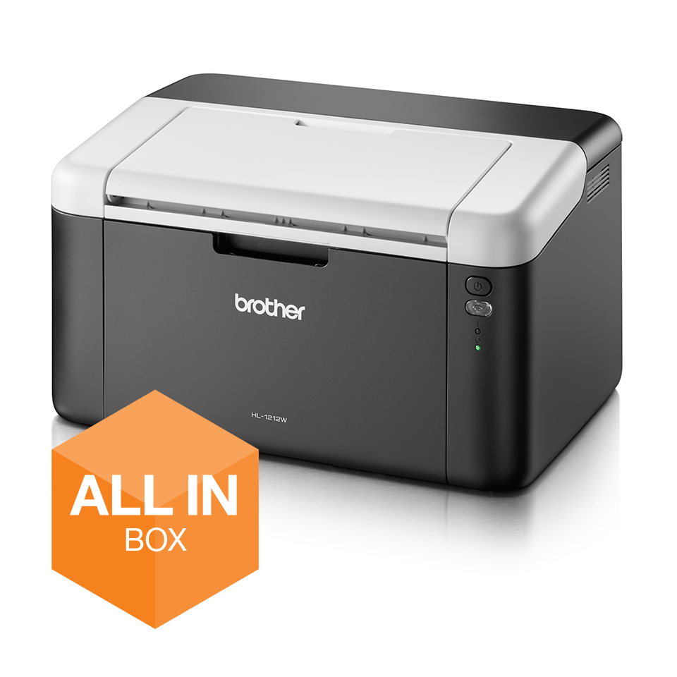 HL-1212W Stampante laser monocromatica con 3 anni di stampe incluse 2