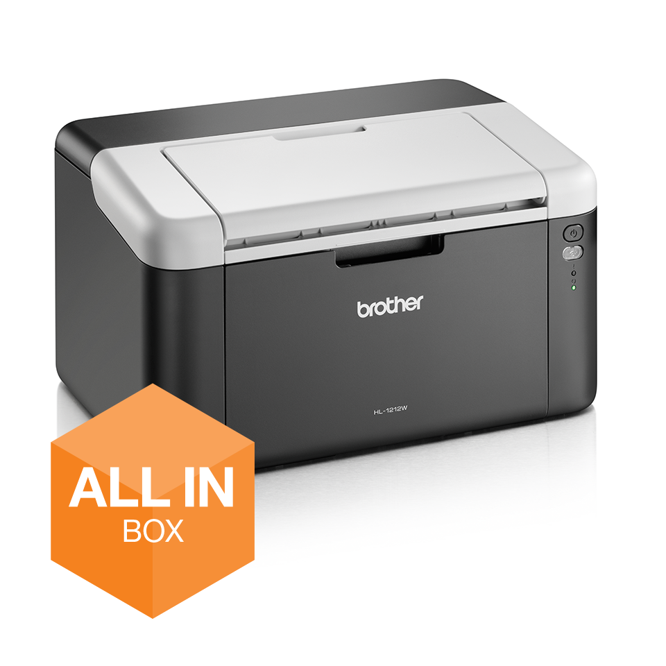 HL-1212W Stampante laser monocromatica con 3 anni di stampe incluse 3
