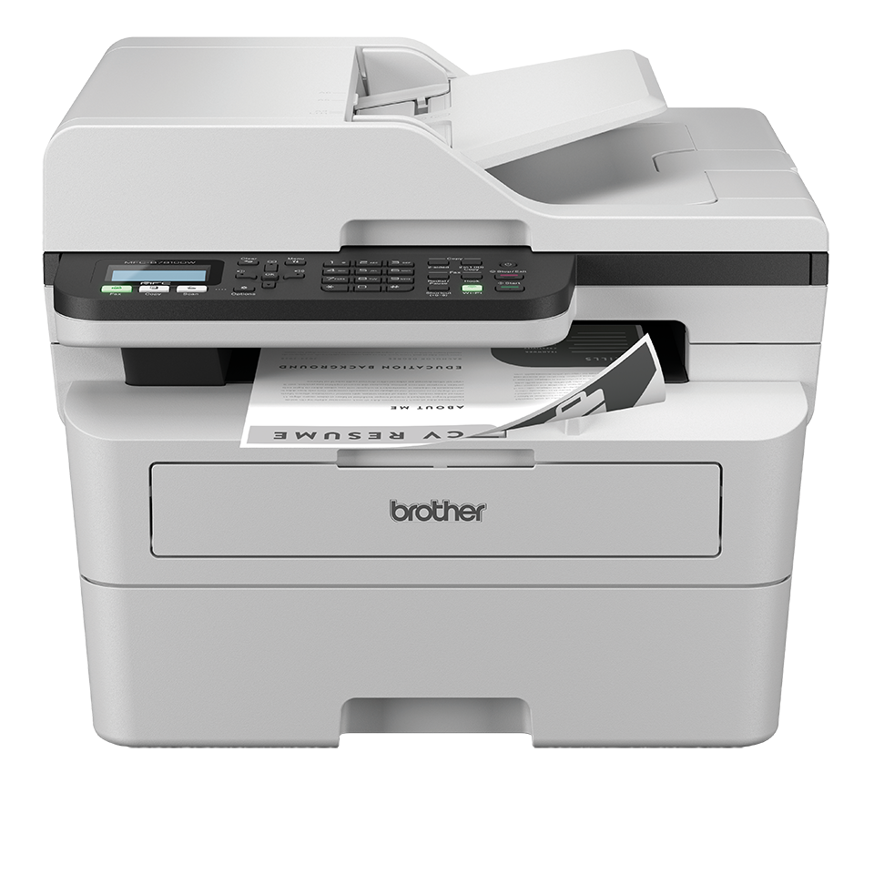 Dolgozzon otthonról vagy az irodában, a Brother MFC-B7810DW segítségével felgyorsíthatja munkafolyamatait.