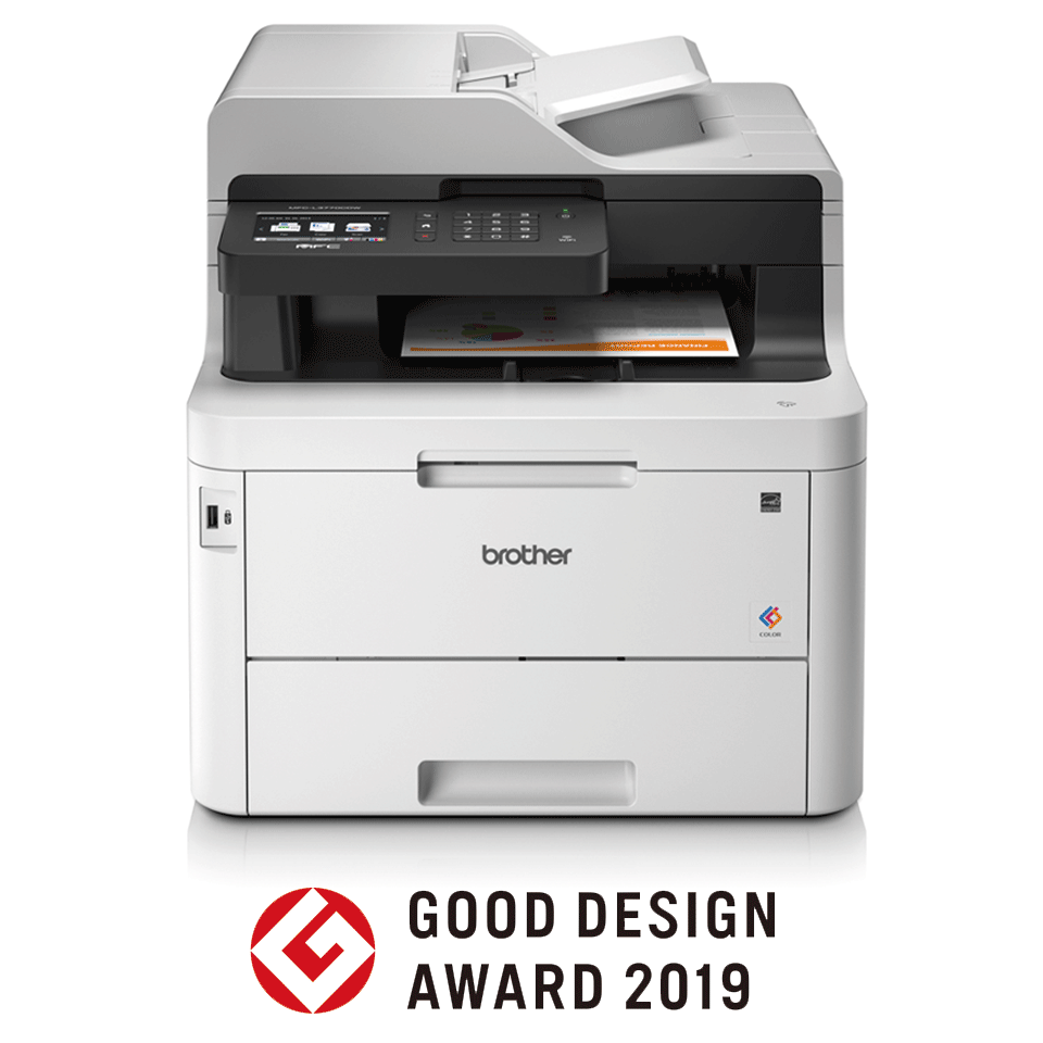 MFC-L3770CDW Stampante multifunzione LED a colori con Wi-Fi, Dual CIS, Ethernet, NFC