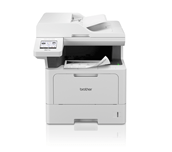 MFCL5710DW facing forwards with document