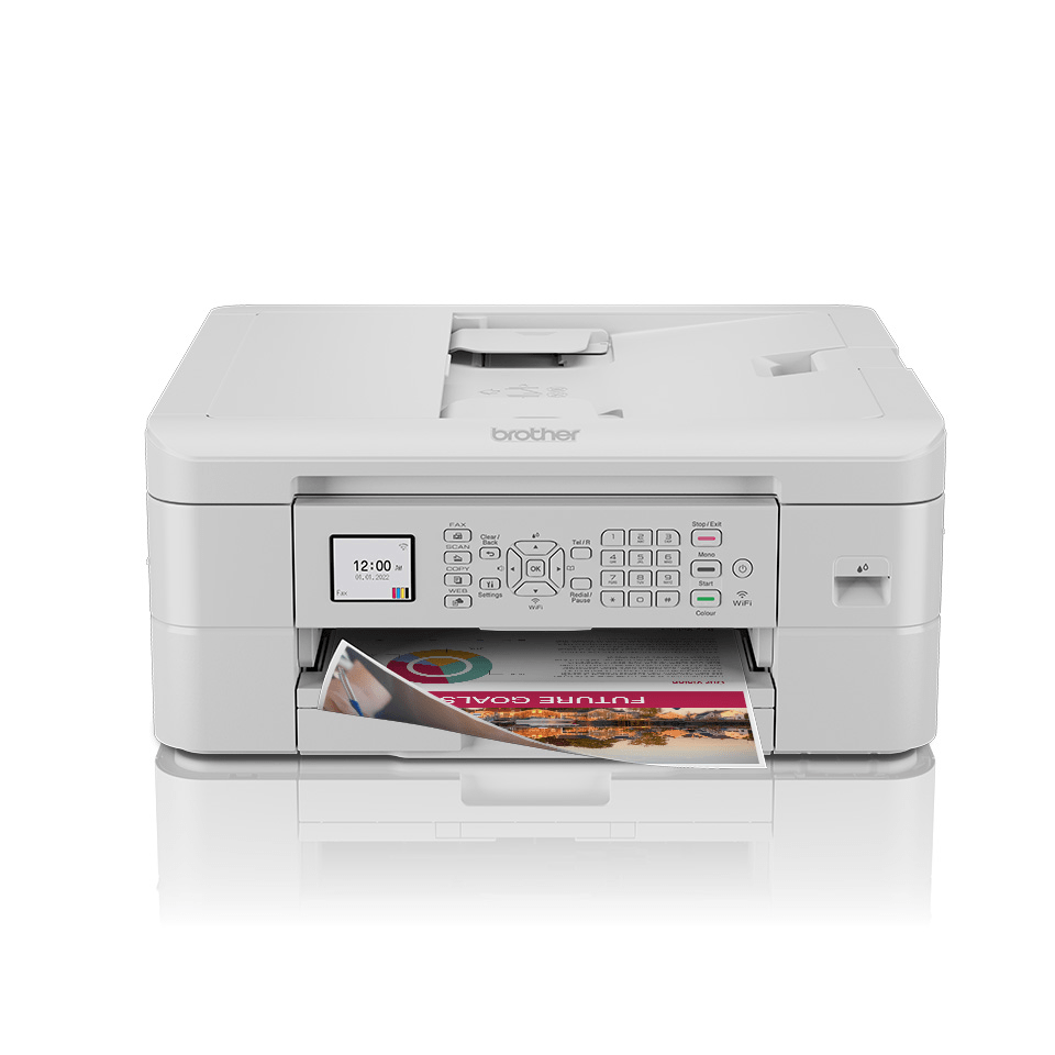 Brother MFC-J1010DW Wireless Color Inkjet All-in-One Printer +ink