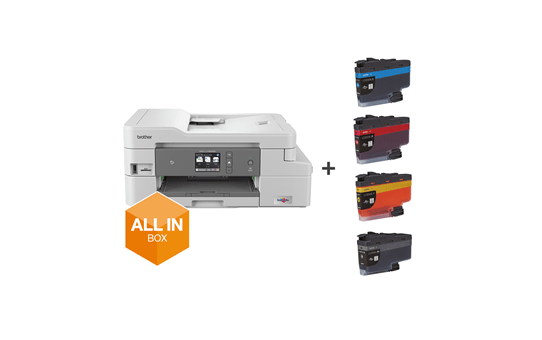 MFC-J1300DW All in Box wireless 4-in-1 inkjet printer 