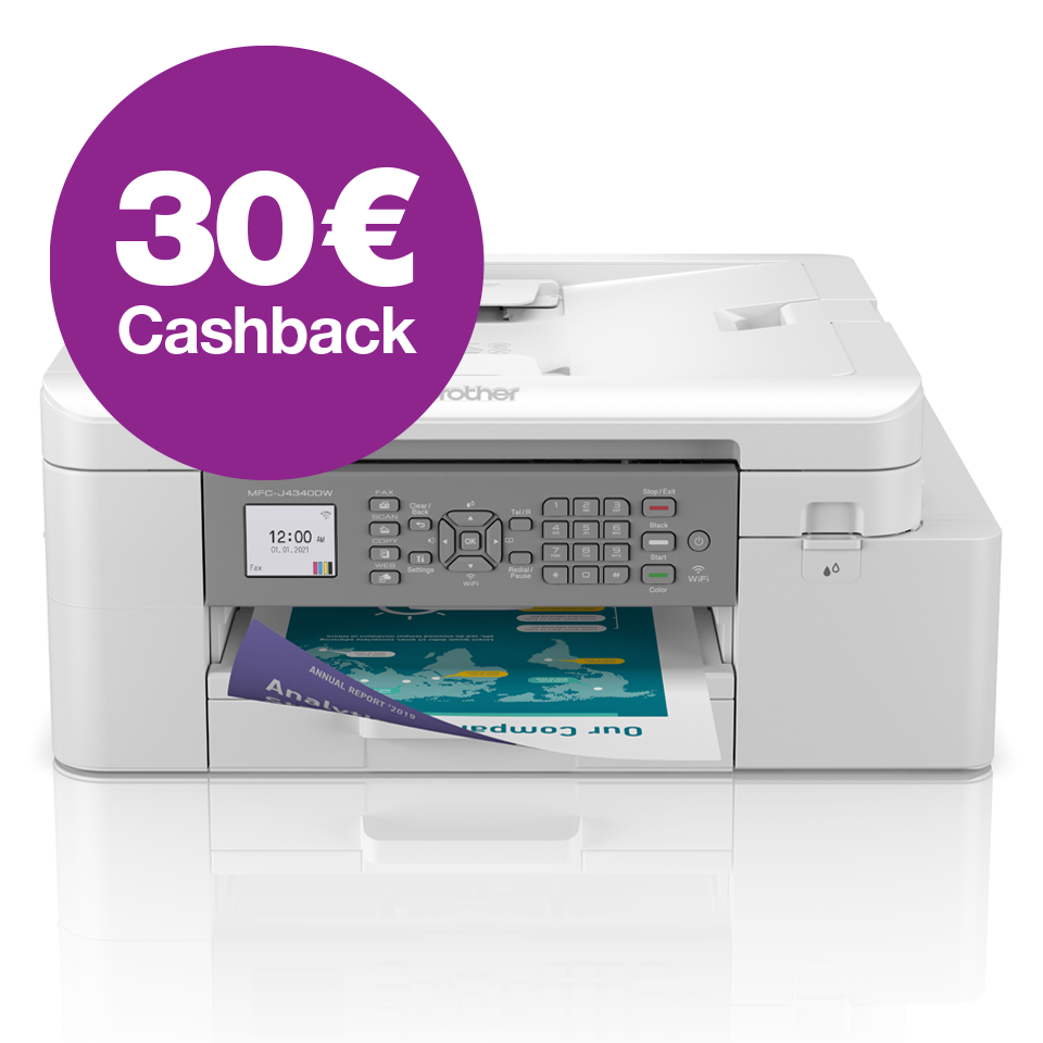 30€ Cashback MFC-J4335DW