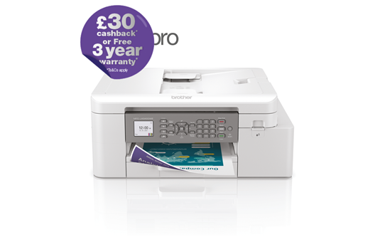 MFC-J4340DWE Professional 4-in-1 colour inkjet printer for home working, with a 4 month free EcoPro subscription trial