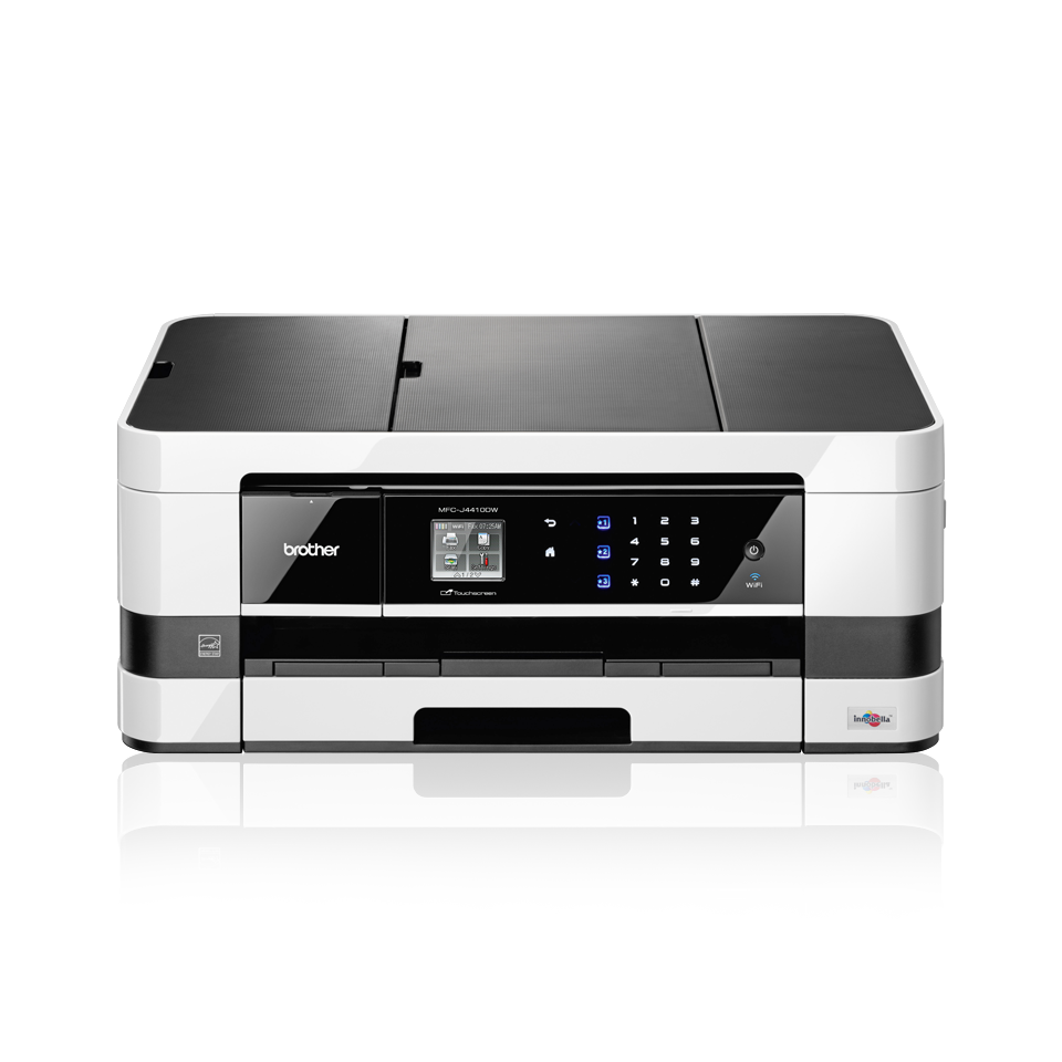 Wireless A3 Colour Inkjet Fax Printer Brother MFCJ4410D