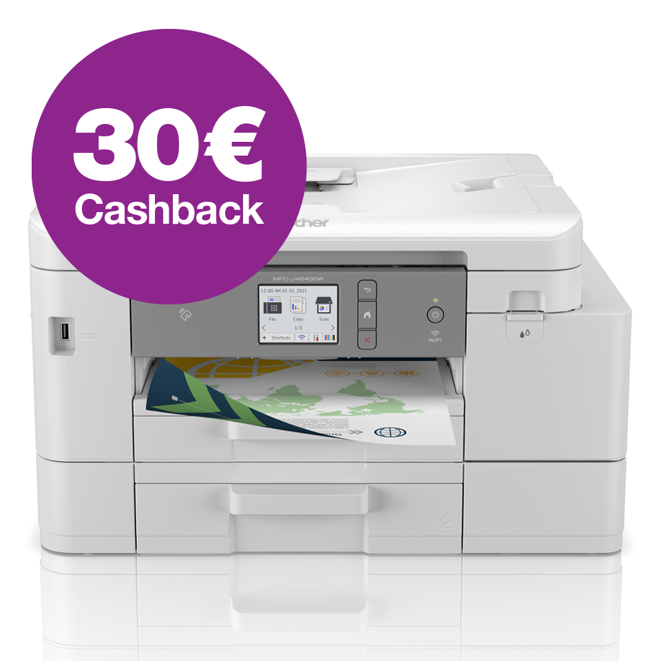 30€ Cashback MFC-J4540DW