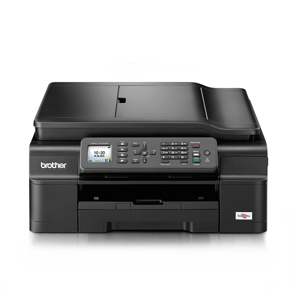 MFC-J470DW All-in-One Inkjet Printer + Duplex, Fax and Wireless 