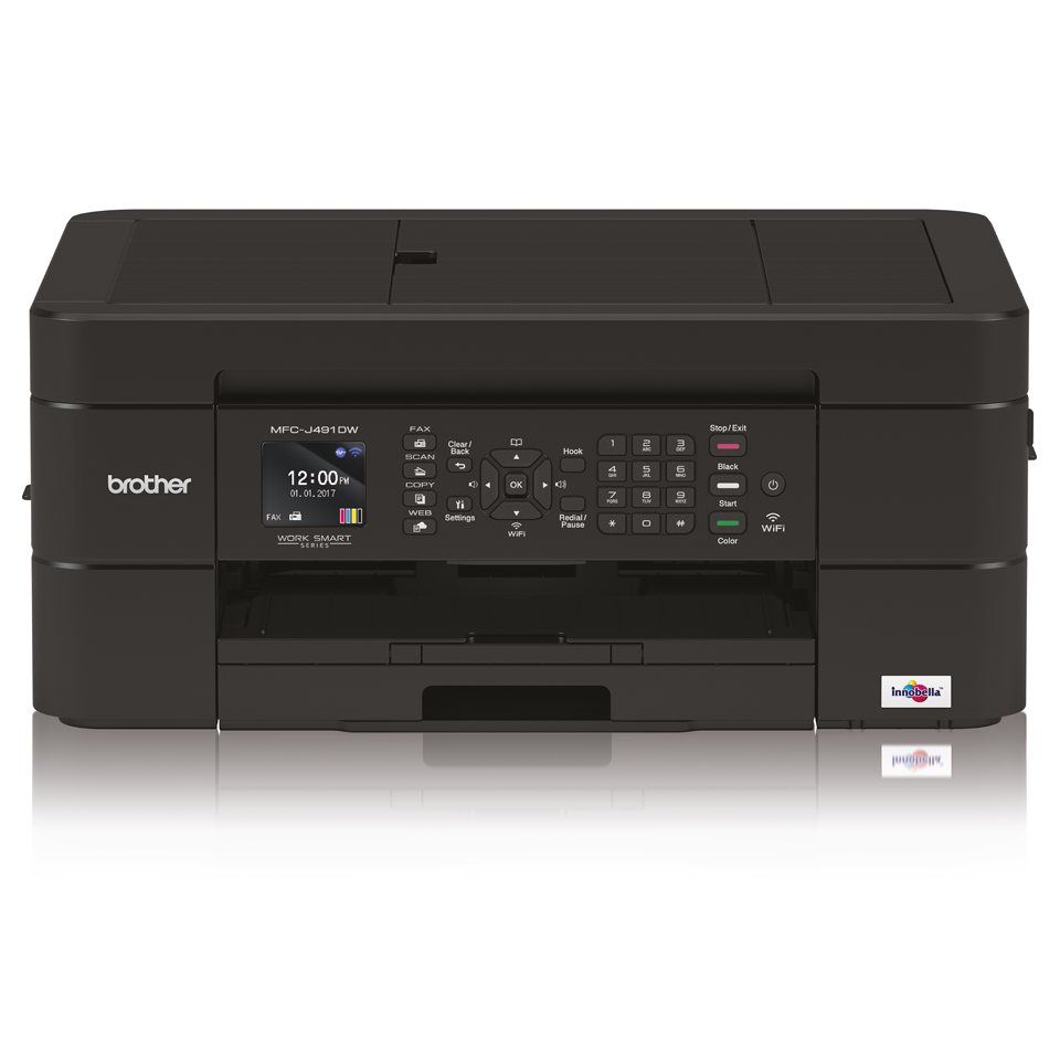 MFC-J491DW Wireless 4-in-1 Inkjet Printer