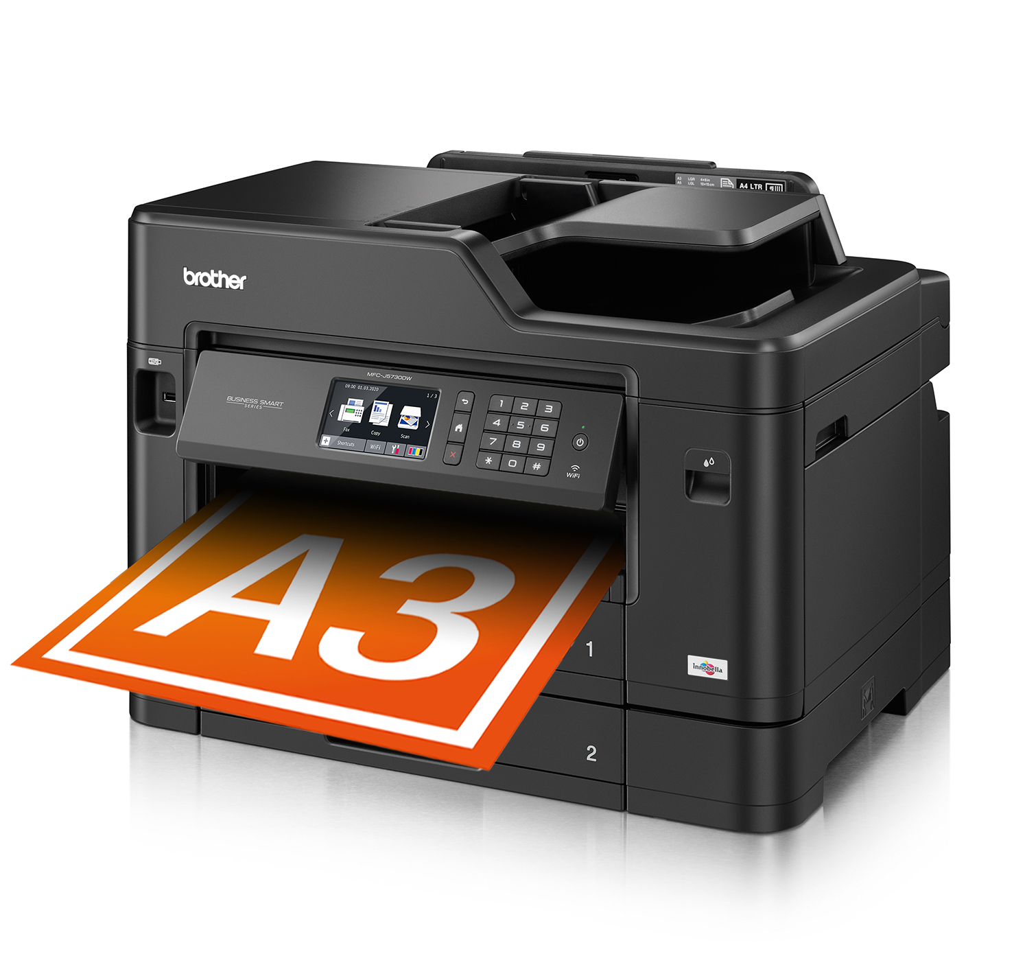 MFCJ5730DW Professionele A3/A4 allinone kleureninkjetprinter Brother