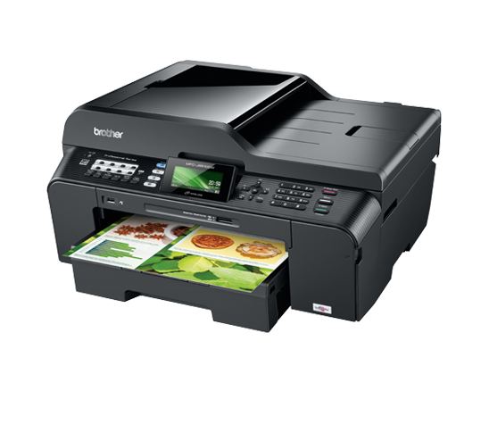 These physical properties and many more enhance the printer's suitability for both private and commercial uses. طابعة برذر A3Mfc- J6510Dw - Mfc J6510dw Tintenstrahldrucker Online Kaufen Brother