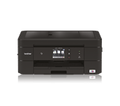Black inkjet printer facing straight ahead - MFCJ890DW